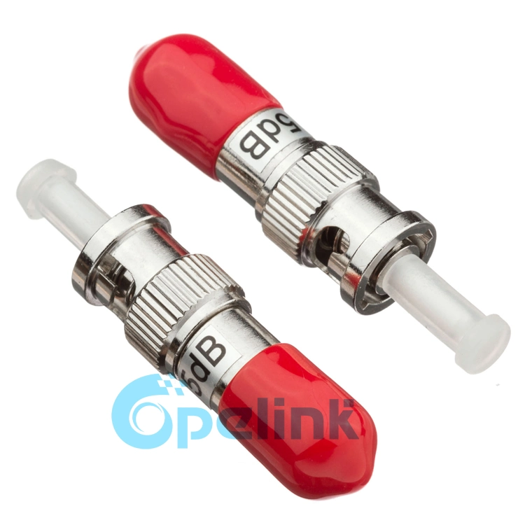 Customized Attenuator: St/Upc Optical Connector Attenuator, Male-Female, Singlemode