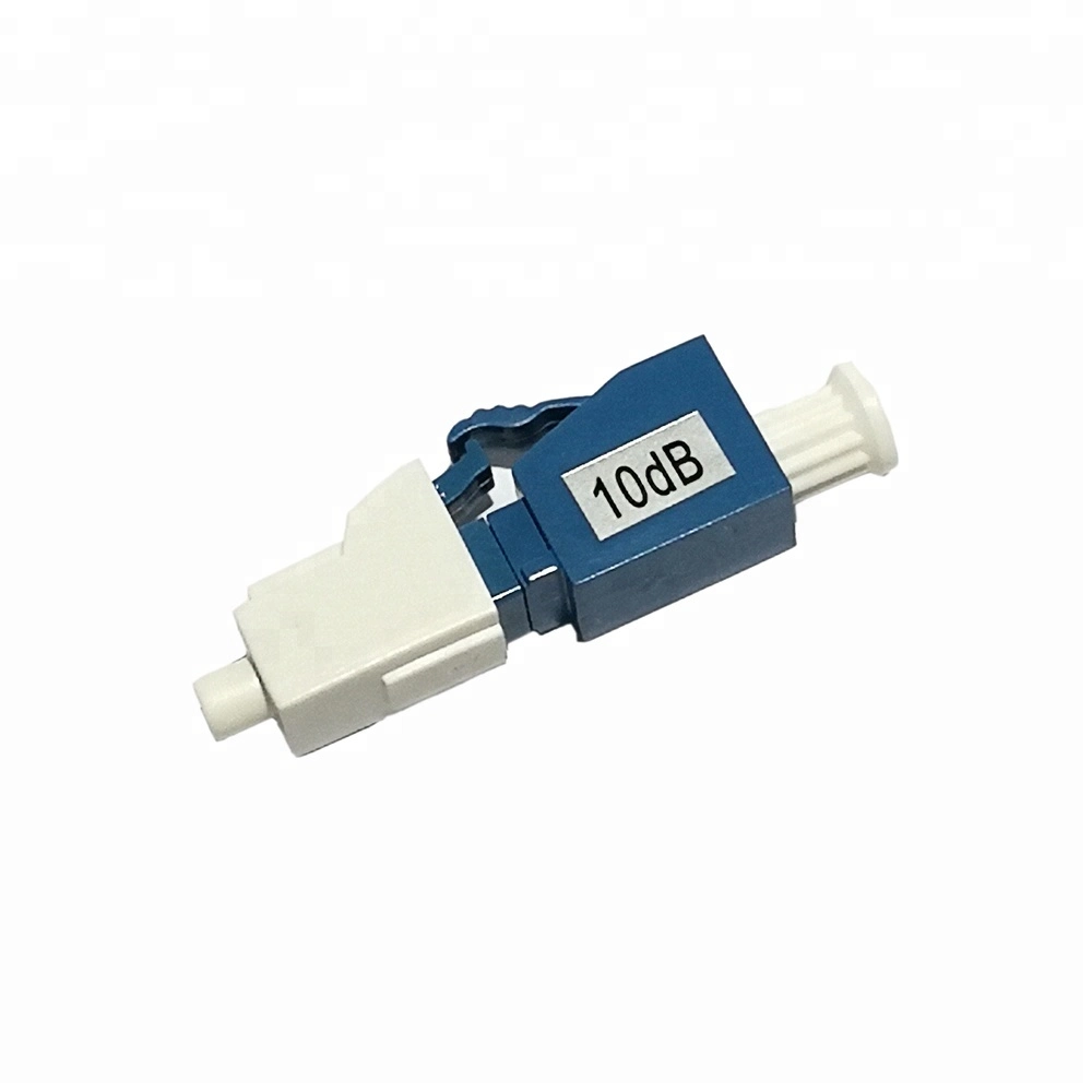 China Supplier Fiber Optical Attenuator 10 dB with LC Type Connector Variable Optical Attenuator