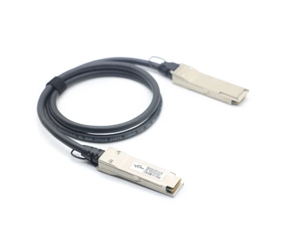 200g Qsfp-Dd Dac 200g to 2 X 100g Qsfp28 Direct Attach Cable 200g Passive Copper Twinax Cable